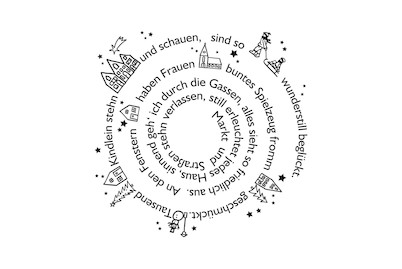 Image of Stempel Weihnachten , 7x7cm bei JUMBO