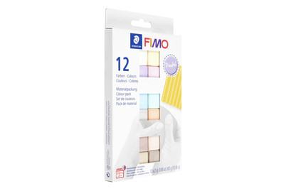 Image of Fimo Soft Colour Pack 12x 25 g 12 Farben Pastel
