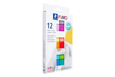 Image of Fimo Soft Colour Pack 12x 25 g 12 Farben Brillant bei JUMBO