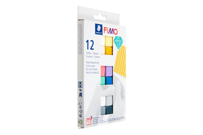Image of Fimo Colour Pack Modelliermasse Set 12 Farben bei JUMBO