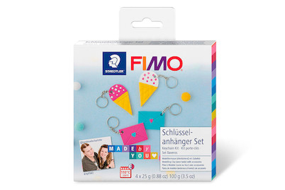 Image of Fimo DIY Set Schlüsselanhänger bei JUMBO