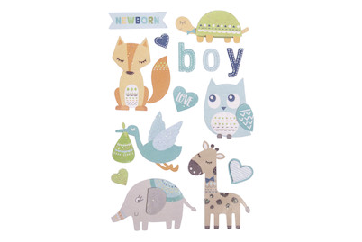 Image of 3D Papier Sticker Baby, mit Effekten, SB-Btl bei JUMBO