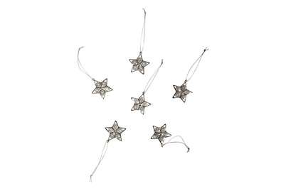 Image of Kristall-Anhänger Stern, 2,8cm ø, zum Hängen, SB-Btl 6Stück bei JUMBO