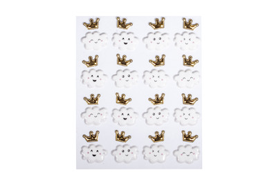 Image of Puffy Sticker Happy Clouds , SB-Btl 32Stück bei JUMBO