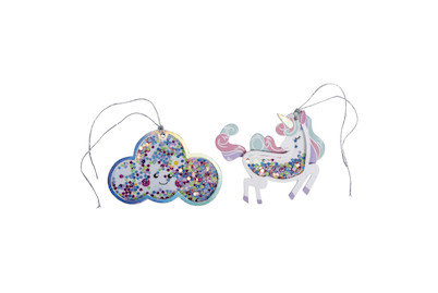 Image of Schüttelanhänger Magical , 7,5-9 x 5,8-6,2cm, SB-Btl 4Stück bei JUMBO