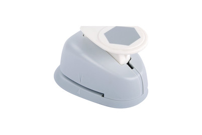 Image of Motivstanzer: Hexagon, 2,54cm ø, (1 ), SB-Blister 1Stück bei JUMBO
