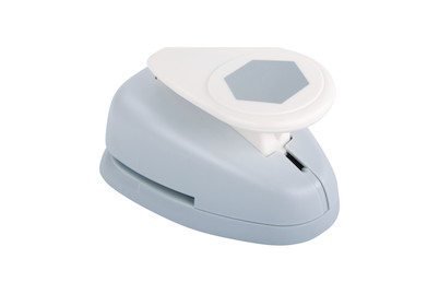 Image of Motivstanzer: Hexagon, 5,08cm ø, (2 ), SB-Blister 1Stück bei JUMBO