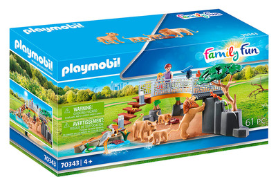 Image of Playmobil Family Fun Löwen im Freigehege (70342) 4+ Jahre bei JUMBO