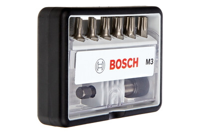Image of Bosch 12+1tlg.RobustLine Schrauberb.-Set