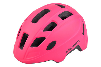 Image of Leopard Velohelm Kids, pink, 48-52 cm bei JUMBO