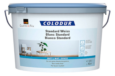 Image of Colodur Standard Weiss matt 2,5L bei JUMBO