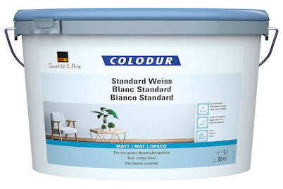 Image of Colodur Standard Weiss matt 5L