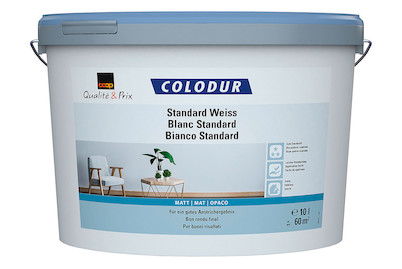 Image of Colodur Standard Weiss matt 10L bei JUMBO