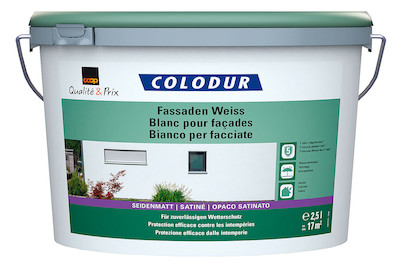 Image of Colodur Fassaden weiss seidenmatt 2,5L bei JUMBO