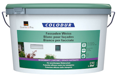 Image of Colodur Fassaden weiss seidenmatt 5L bei JUMBO