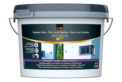 Image of Premium Fassaden weiss seidenmatt 1L bei JUMBO