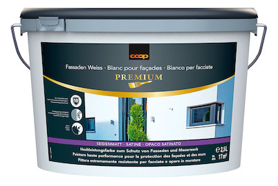 Image of Premium Fassaden weiss seidenmatt 2,5L bei JUMBO