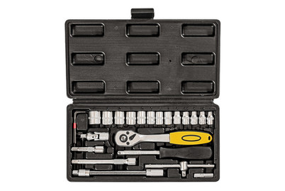 Image of Merox Steckschlüssel-Satz 24-tlg., 1/4 bei JUMBO