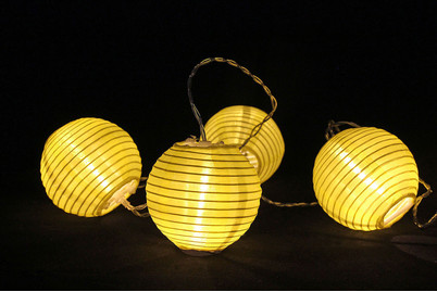 Image of Solar Lichterkette gelb 3m bei JUMBO