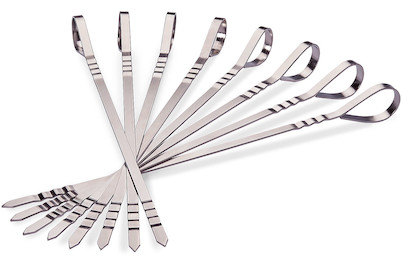 Image of Multif. Edelstahlspiesse 8ST bei JUMBO