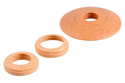Image of Universal Kunststoff Rohrrosetten Buche Ø 15/18/22 mm bei JUMBO