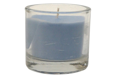 Image of Kerze im Glas Minnesota luftblau