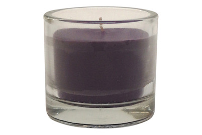 Image of Kerze im Glas Minnesota tieflila bei JUMBO