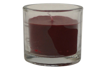 Image of Kerze im Glas Minnesota bordeaux bei JUMBO