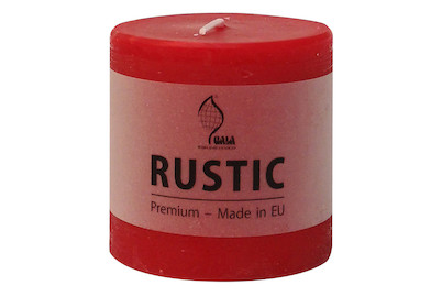 Image of Rustic-Stumpen Typ 80/80 rot bei JUMBO