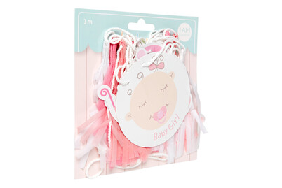 Image of Papier Quasten-Girlande. Girl bei JUMBO