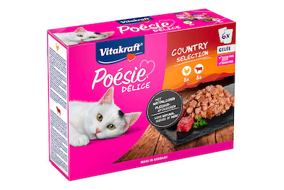 Image of Vitakraft Poésie Délice Gelée Huhn+Rind 6x85g bei JUMBO