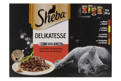 Image of Sheba Selection Herzhafte Komposition 12x85g bei JUMBO