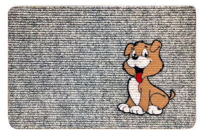 Image of Nadelfilzmatte Flocky Dog 40 x 60 cm bei JUMBO