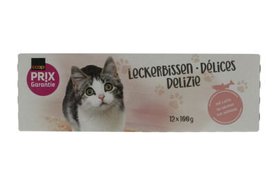 Image of Prix Garantie Katzenfutter Pastete Lachs 12x100g bei JUMBO