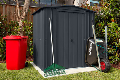 Image of Metallhaus Plus 6x5 Anthrazit bei JUMBO