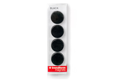 Image of Trendform Magnete Black 4 Stück