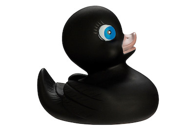 Image of Badeente Hanni schwarz bei JUMBO