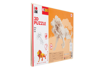 Image of Marabu 3D Puzzle Kids Löwe