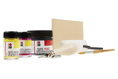 Image of Marabu Linoldruck-Set Print & Colouring bei JUMBO