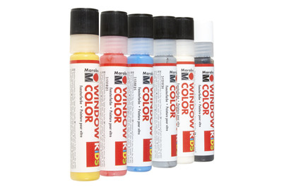 Image of Marabu KiDS Window Color Set Weltall, 6 x 25 ml bei JUMBO