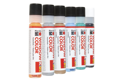 Image of Marabu KiDS Window Color Set Dschungel, 6 x 25 ml bei JUMBO