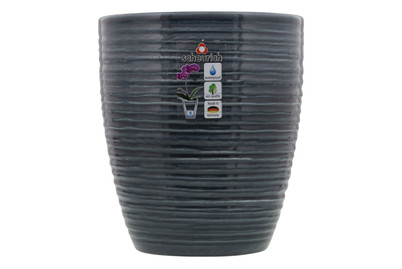 Image of Orchideentopf Glass Ø13cm petrol bei JUMBO