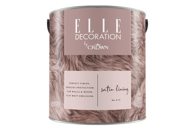Image of Elle Decoration by Crown Premium Wandfarbe Matt Satin Lining No. 415 2.500L bei JUMBO