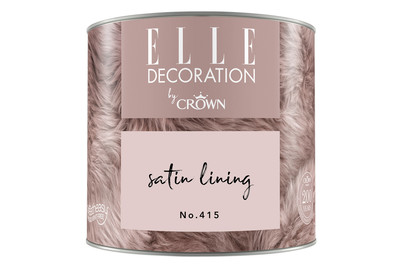 Image of Elle Decoration by Crown Premium Wandfarbe Matt Satin Lining No. 415 0.125L bei JUMBO