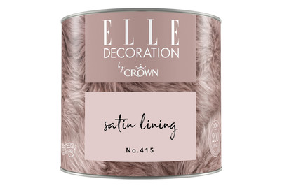 Image of Elle Decoration by Crown Premium Wandfarbe Matt Satin Lining No. 415 0.125L