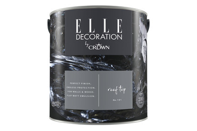 Image of Elle Decoration by Crown Premium Wandfarbe Matt Roof Top No. 181 2.500L
