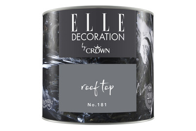 Image of Elle Decoration by Crown Premium Wandfarbe Matt Roof Top No. 181 0.125L