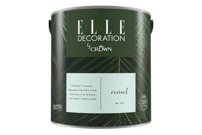 Image of Elle Decoration by Crown Premium Wandfarbe Matt Revival No. 302 2.500L