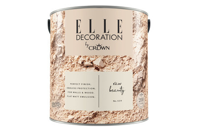 Image of Elle Decoration by Crown Premium Wandfarbe Matt Raw Beauty No. 539 2.500L