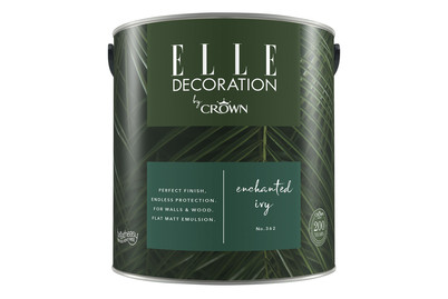 Image of Elle Decoration by Crown Premium Wandfarbe Matt Enchanted Ivy No. 362 2.500L bei JUMBO